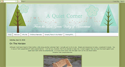 Desktop Screenshot of jp-aquietcorner.com